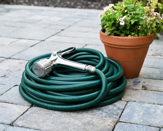Metal hose nozzle